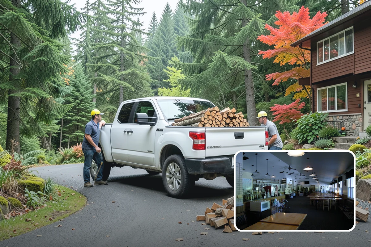 Firewood Management Services in Black Diamond, King County, WA - Complete, end-to-end firewood handling