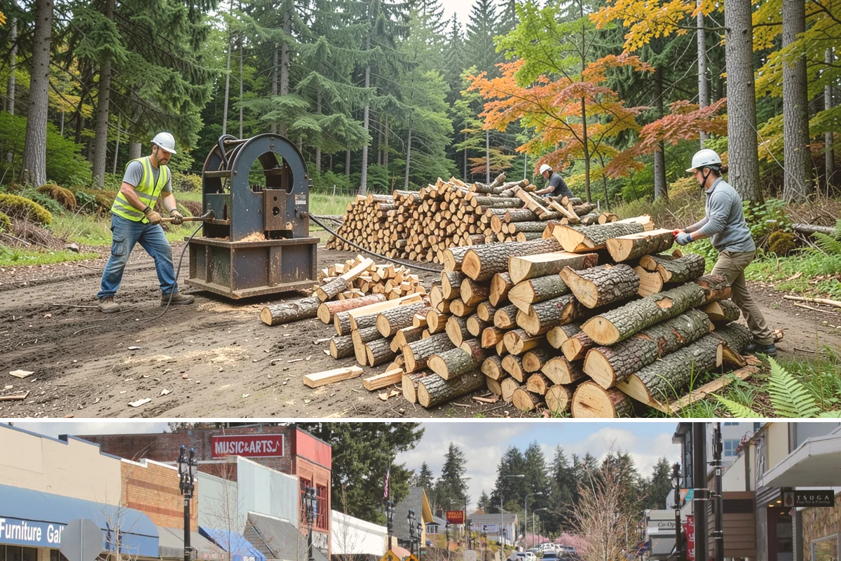 Firewood Management Services in Bothell, King County, WA - Set up ahead of fall so your full-service supply is managed before the winter heating season.