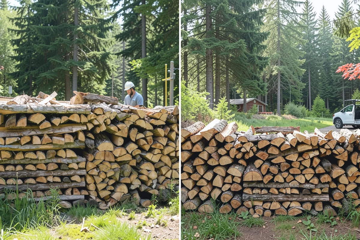 Firewood Management Services in Coupeville, Island County, WA - Assess your usage, storage, and service preferences