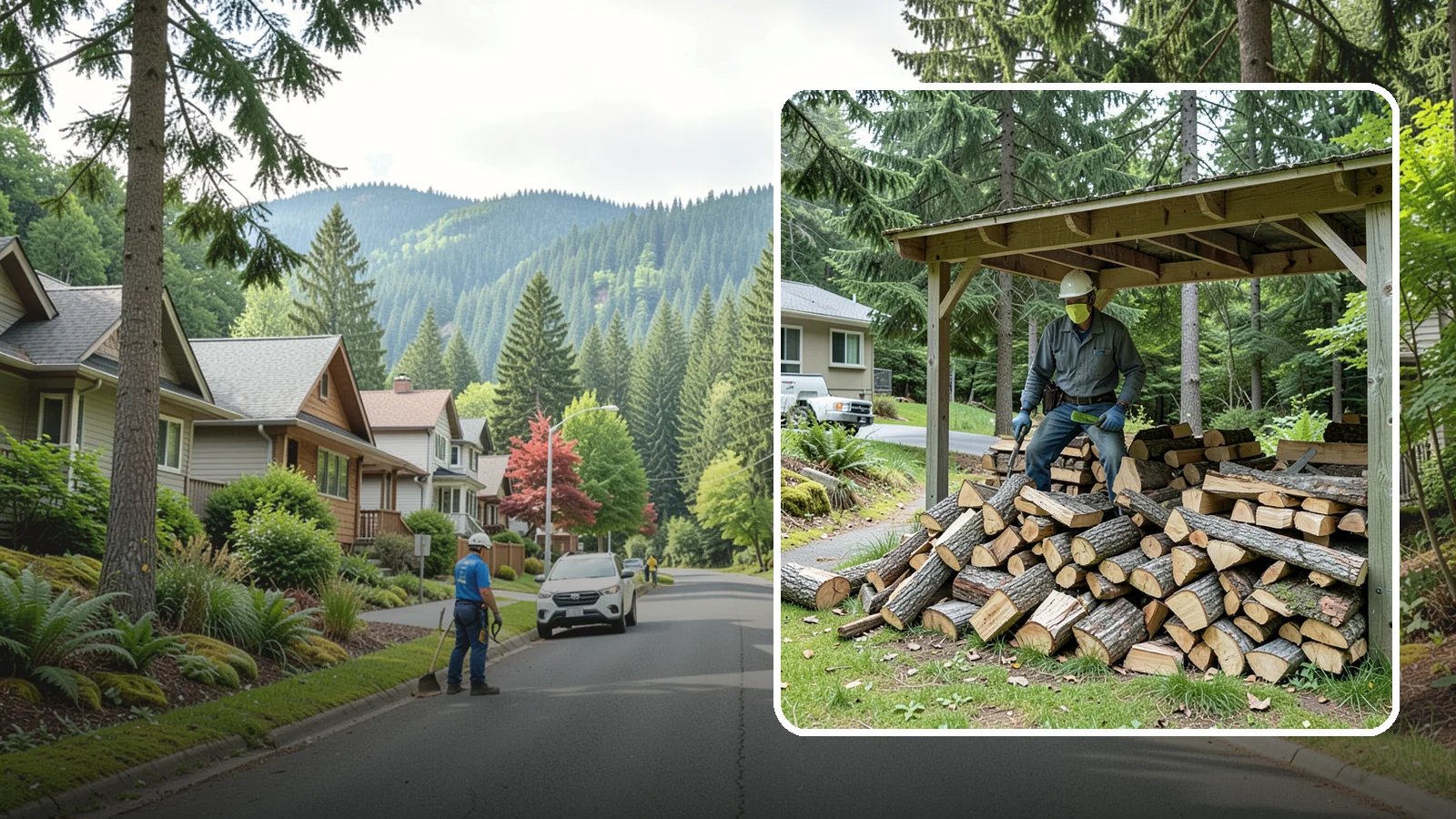 Firewood Management Services in Darrington, Snohomish County, WA - Our firewood management services handle the whole cycle of supply, stacking, storage, and replenishment so you never have to...