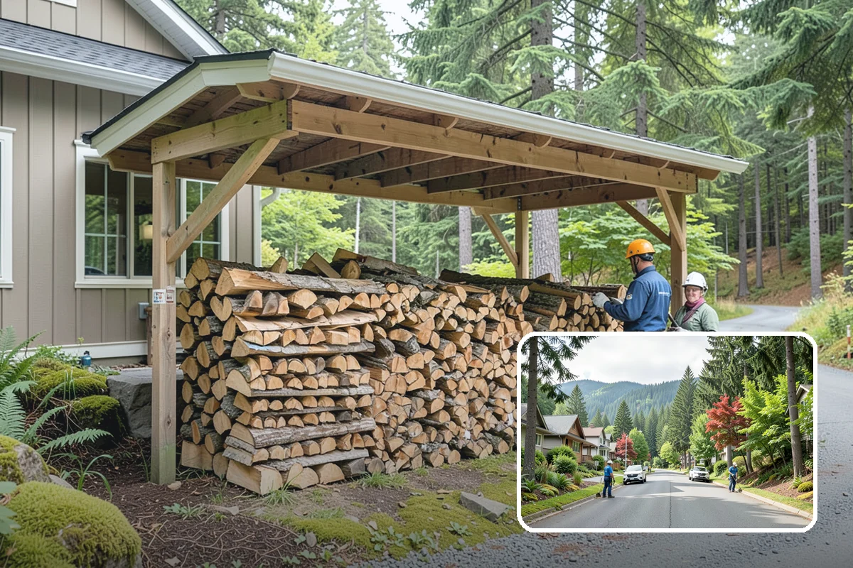 Firewood Management Services in Darrington, Snohomish County, WA - Complete, end-to-end firewood handling
