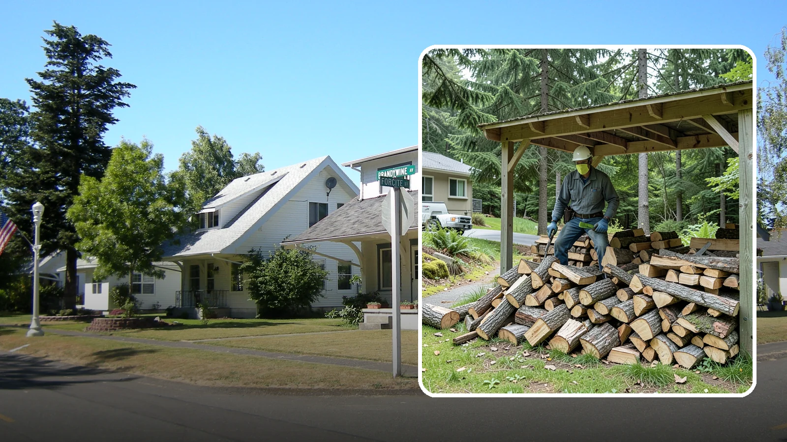Firewood Management Services in DuPont, Pierce County, WA - Our firewood management services handle the whole cycle of supply, stacking, storage, and replenishment so you never have to...