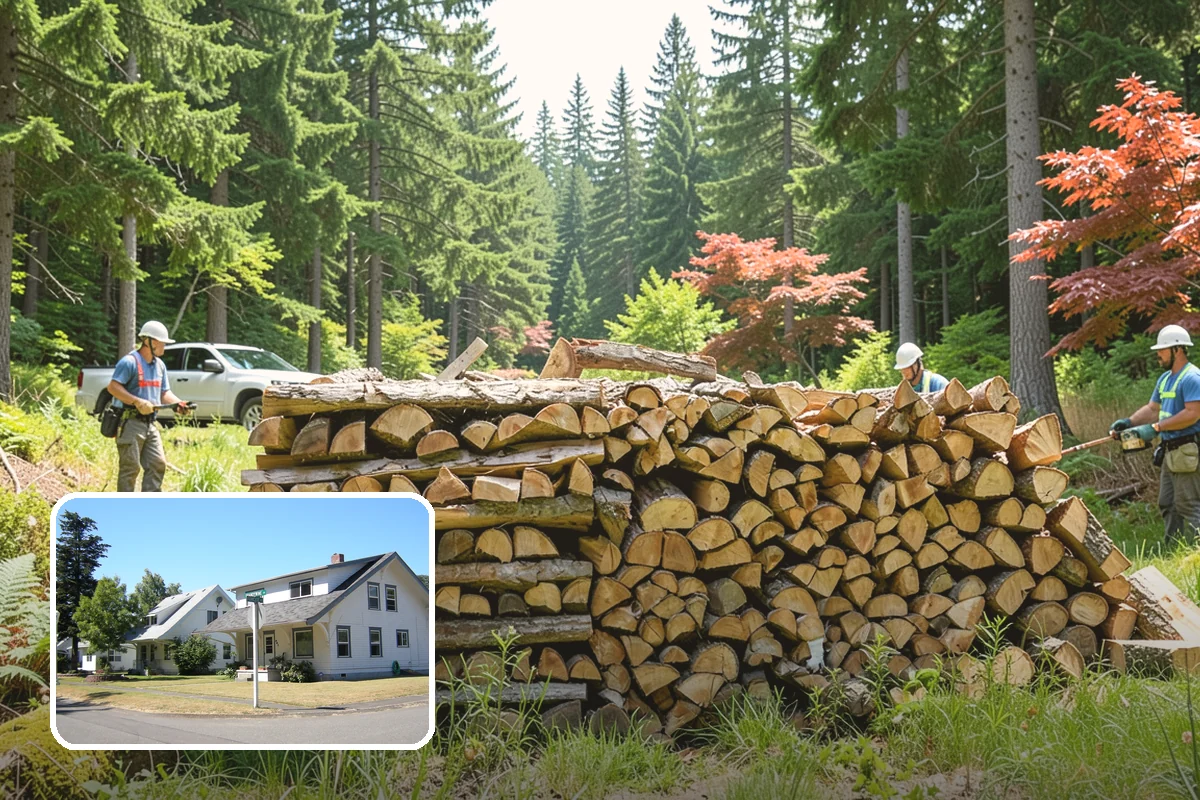 Firewood Management Services in DuPont, Pierce County, WA - Complete, end-to-end firewood handling