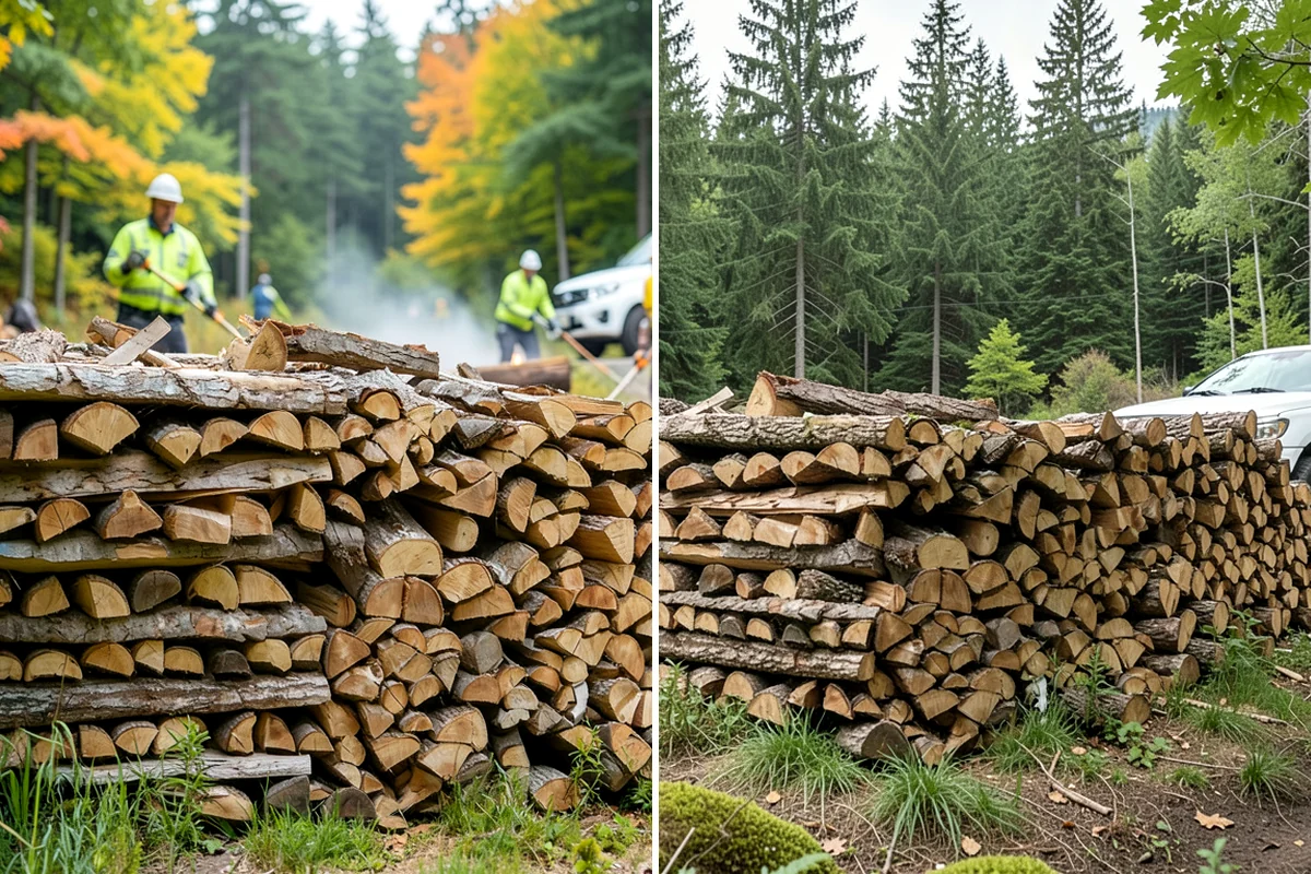 Firewood Management Services in DuPont, Pierce County, WA - Assess your usage, storage, and service preferences