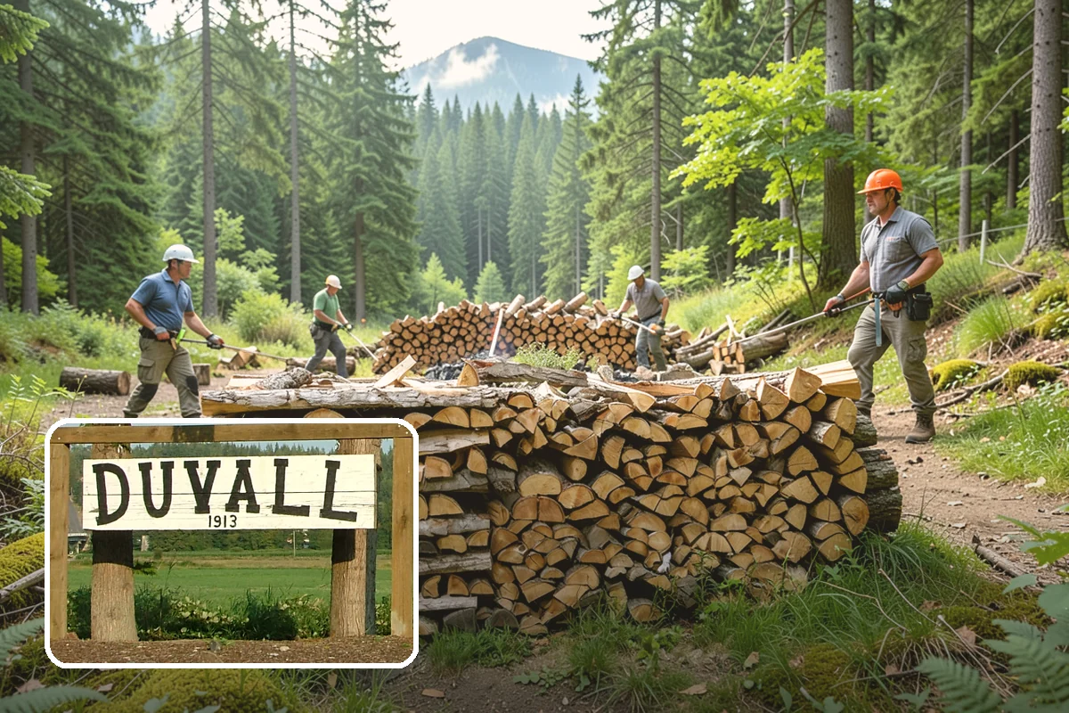 Firewood Management Services in Duvall, King County, WA - Complete, end-to-end firewood handling