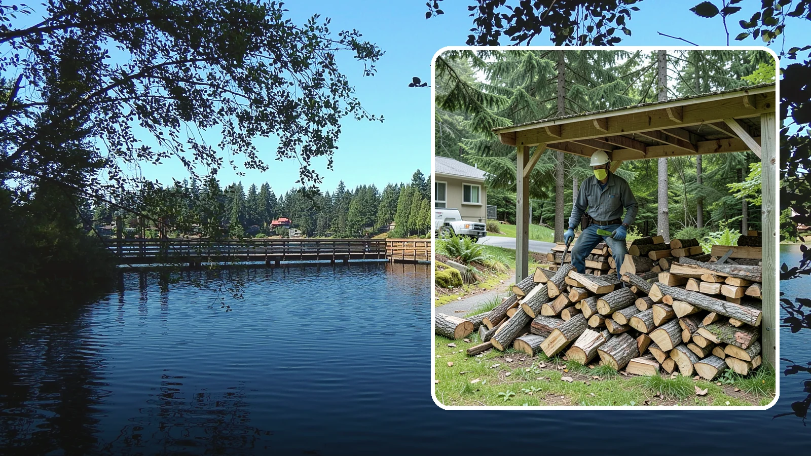 Firewood Management Services in Federal Way, King County, WA - Our firewood management services handle the whole cycle of supply, stacking, storage, and replenishment so you never have to...