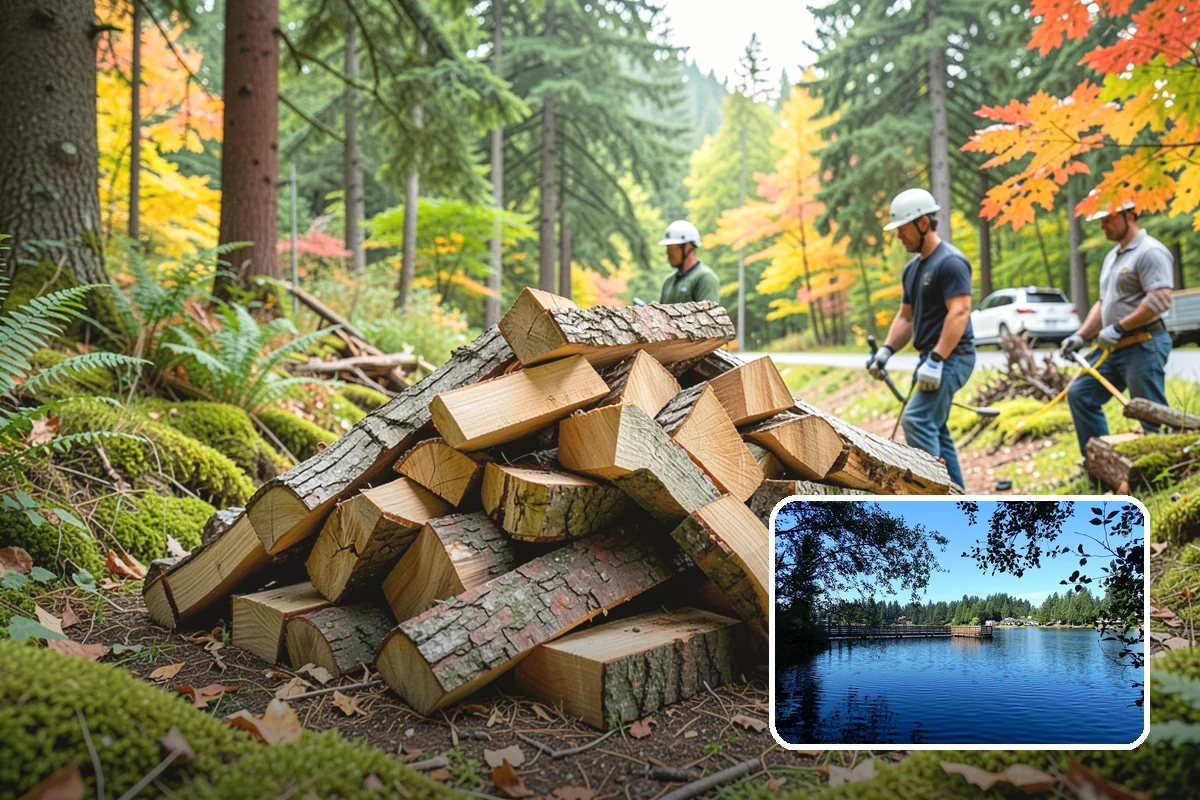 Firewood Management Services in Federal Way, King County, WA - Complete, end-to-end firewood handling