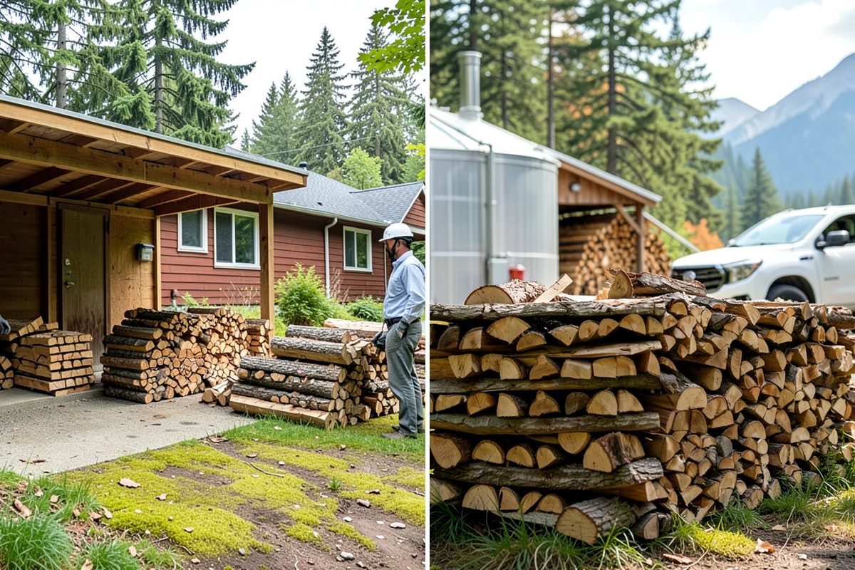 Firewood Management Services in Federal Way, King County, WA - Assess your usage, storage, and service preferences