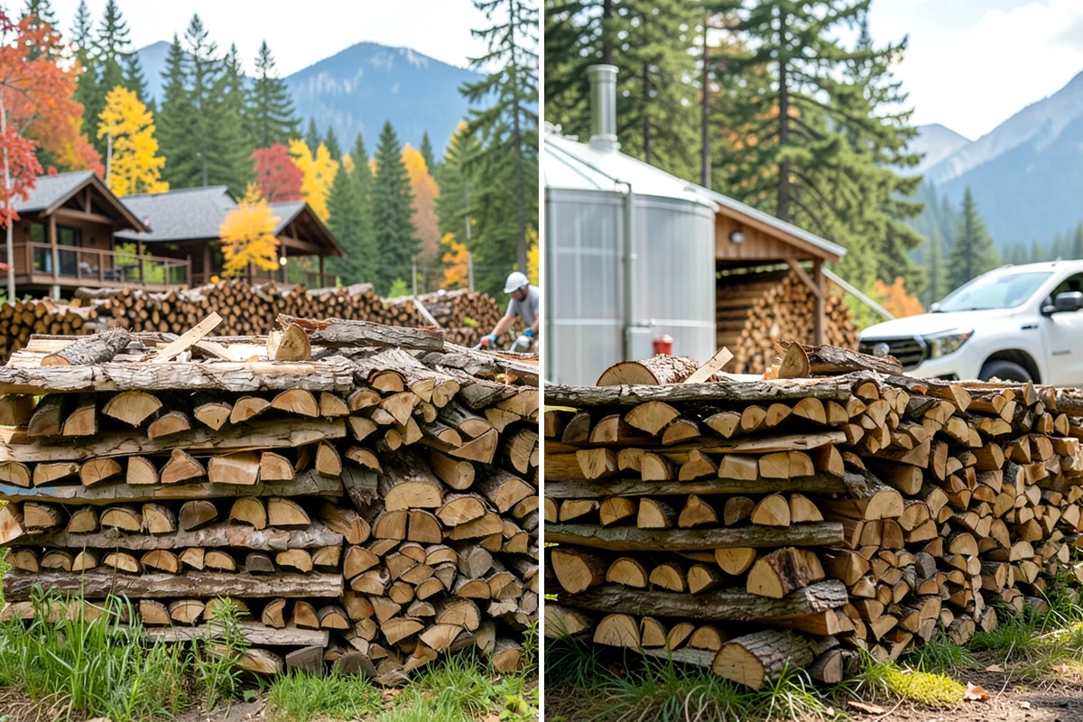 Firewood Management Services in Gig Harbor, Pierce County, WA - Assess your usage, storage, and service preferences