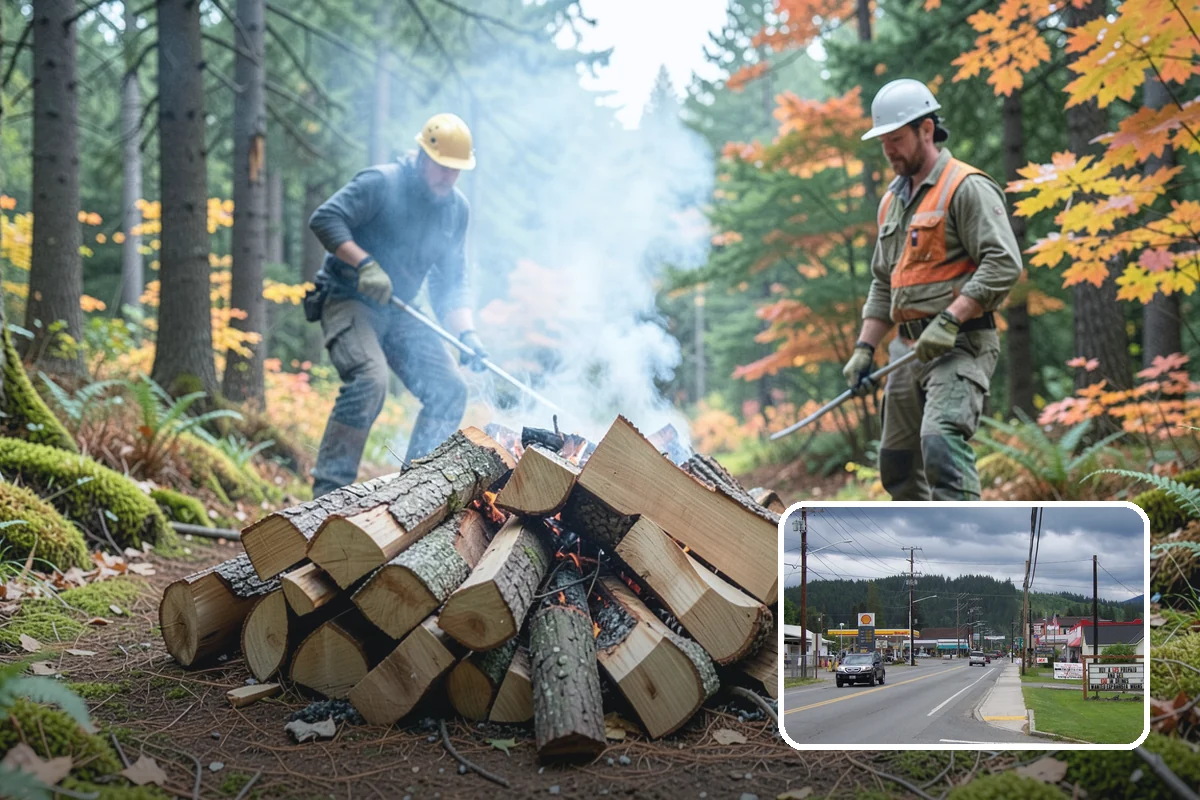Firewood Management Services in Granite Falls, Snohomish County, WA - Complete, end-to-end firewood handling