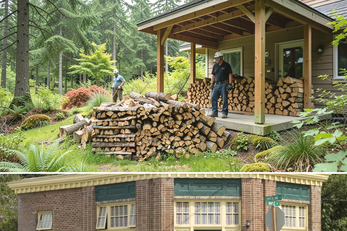 Firewood Management Services in Hamilton, Skagit County, WA - Set up ahead of fall so your full-service supply is managed before the winter heating season.