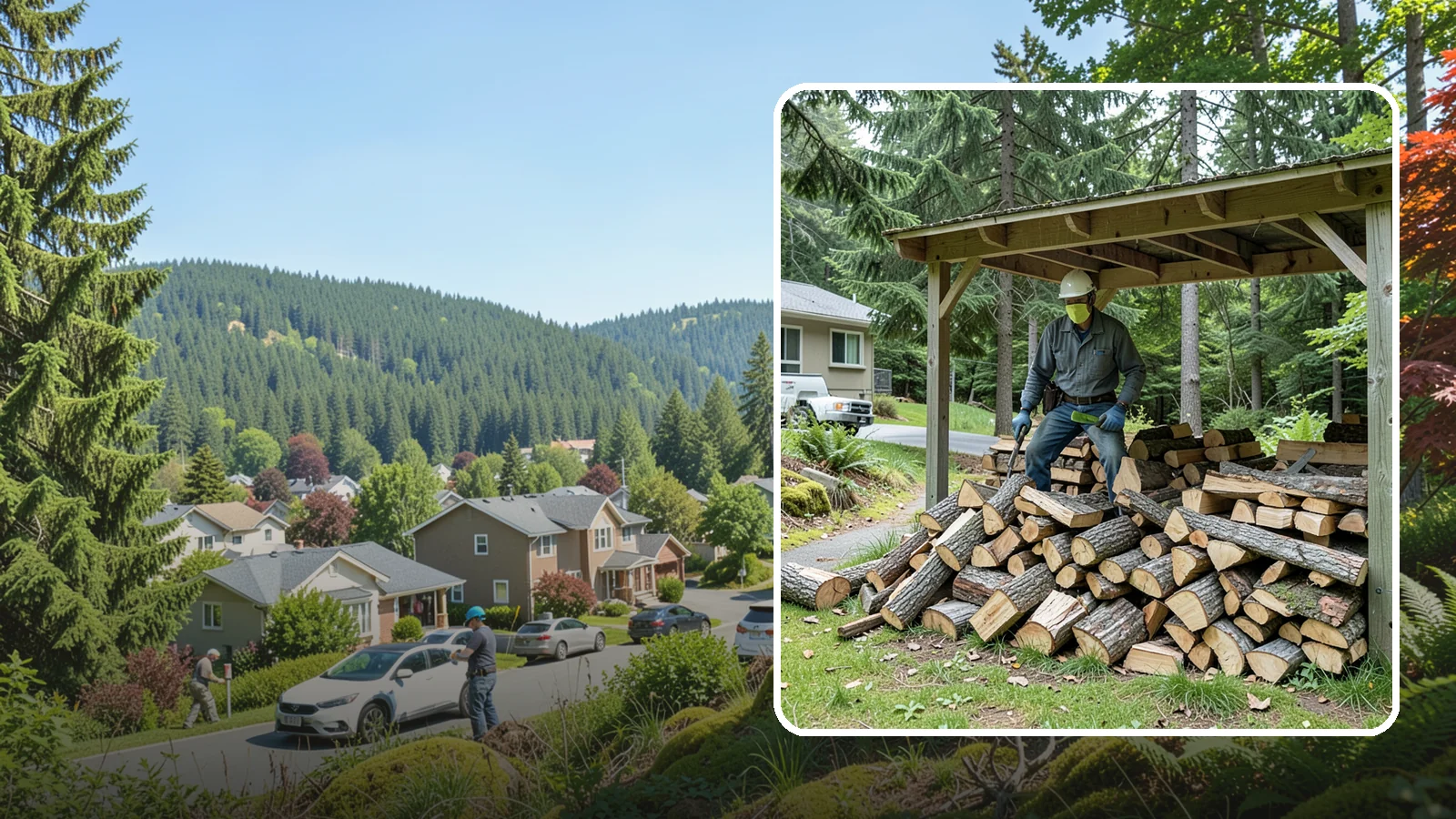 Firewood Management Services in Index, Snohomish County, WA - Our firewood management services handle the whole cycle of supply, stacking, storage, and replenishment so you never have to...