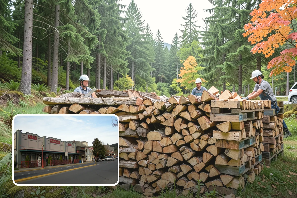 Firewood Management Services in Issaquah, King County, WA - Complete, end-to-end firewood handling