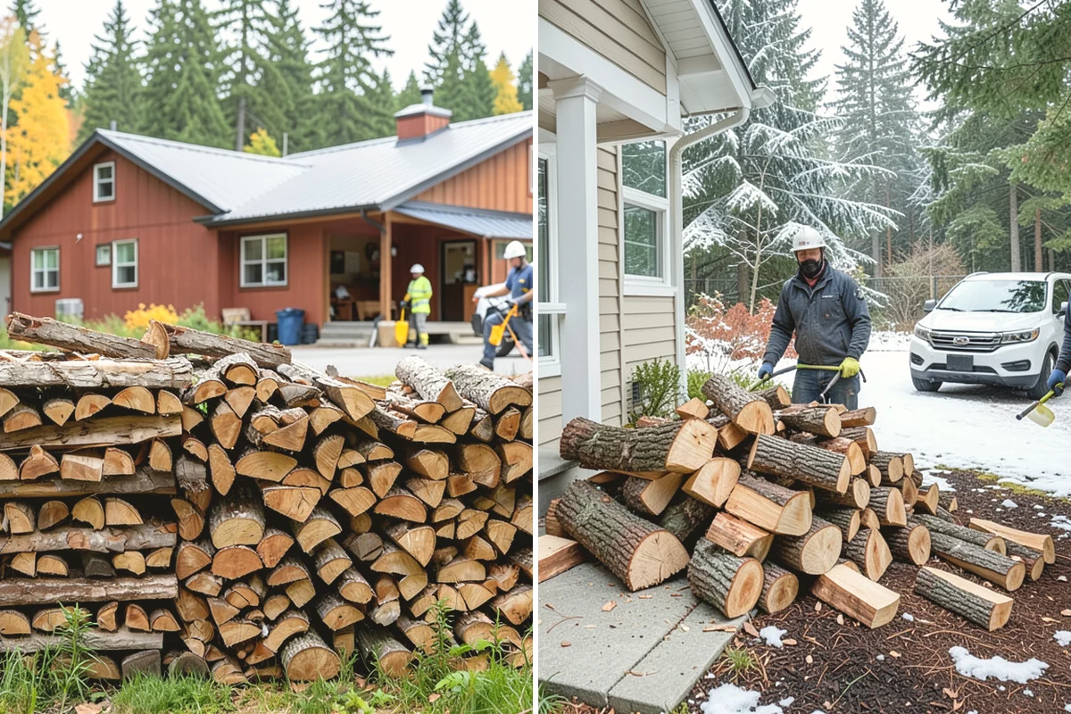 Firewood Management Services in Issaquah, King County, WA - Assess your usage, storage, and service preferences