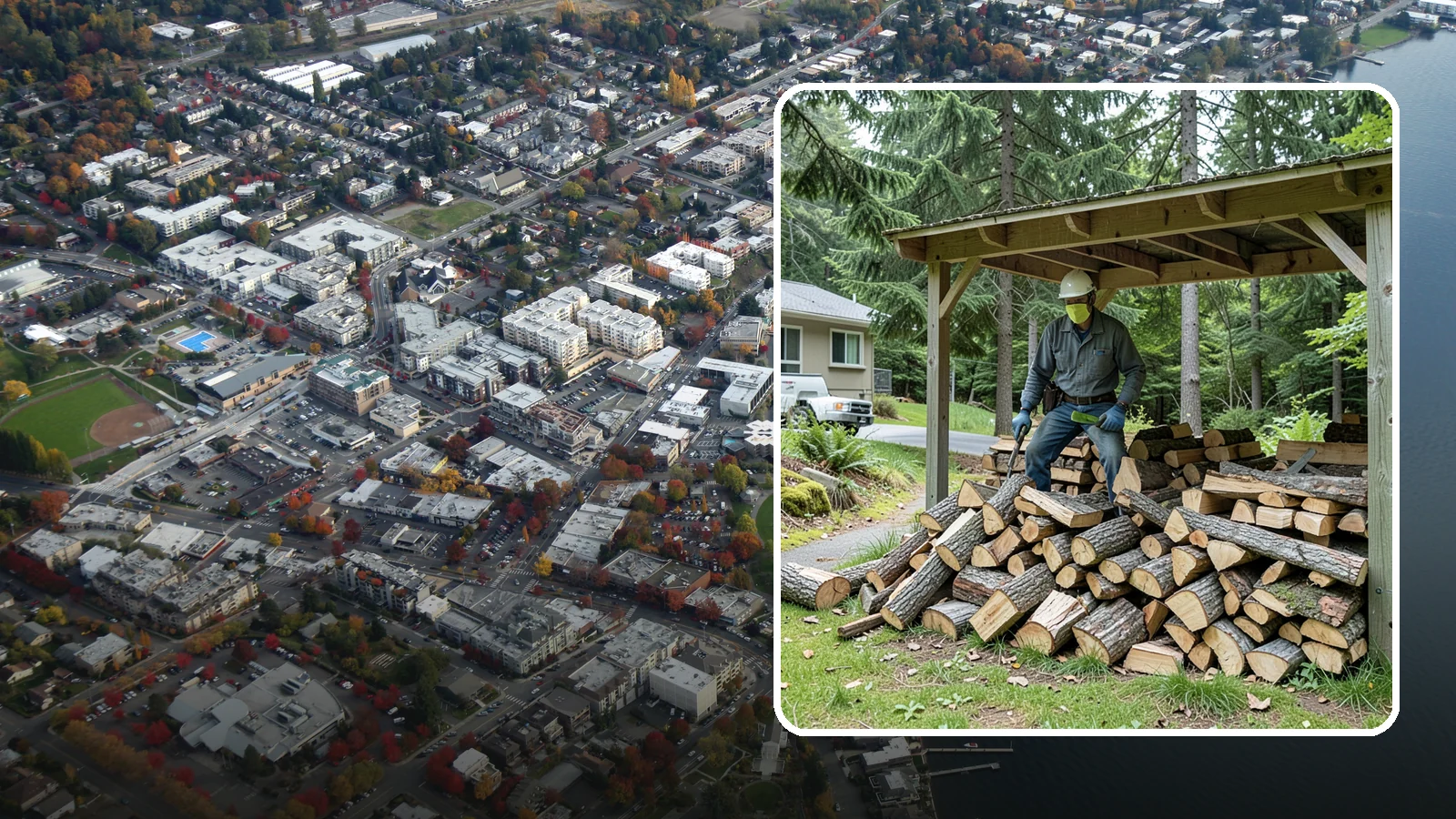 Firewood Management Services in Kirkland, King County, WA - Our firewood management services handle the whole cycle of supply, stacking, storage, and replenishment so you never have to...