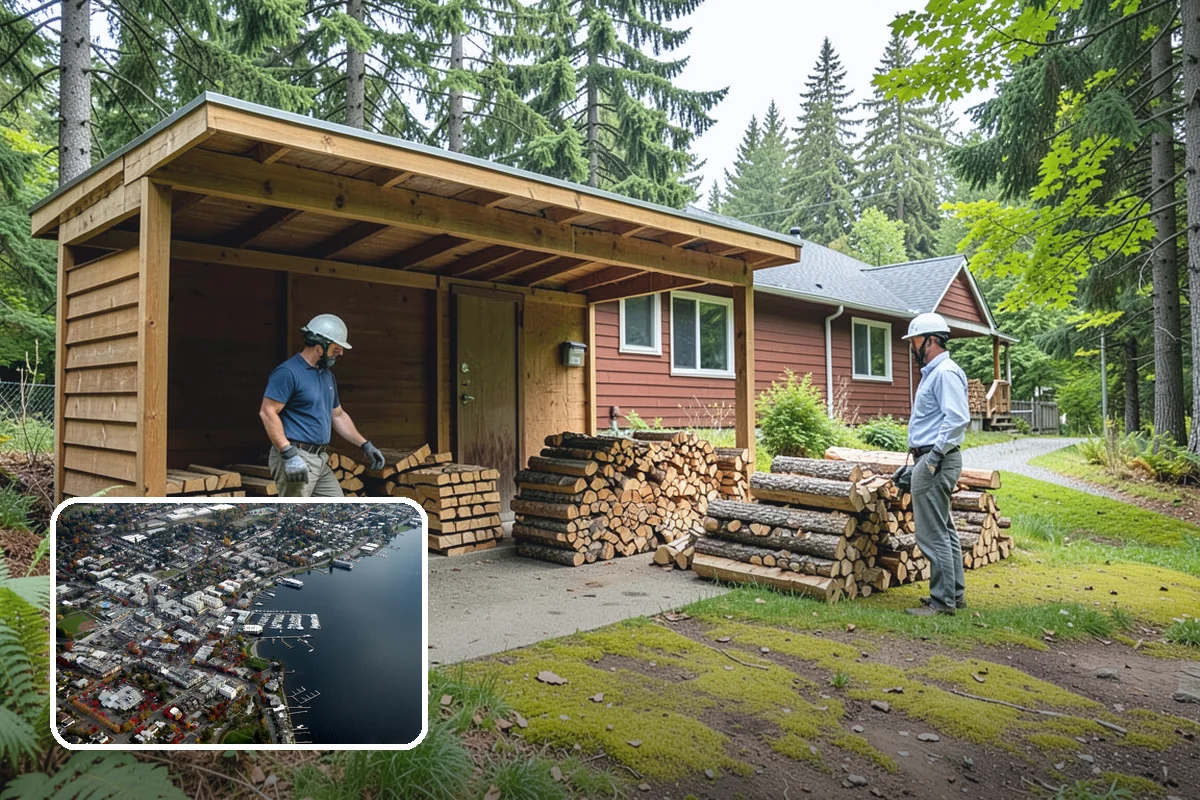 Firewood Management Services in Kirkland, King County, WA - Complete, end-to-end firewood handling