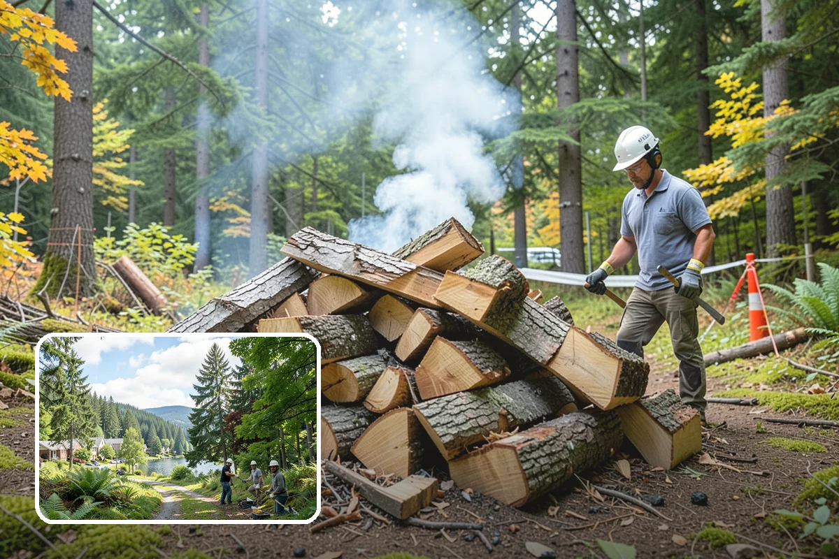 Firewood Management Services in Lake Forest Park, King County, WA - Complete, end-to-end firewood handling