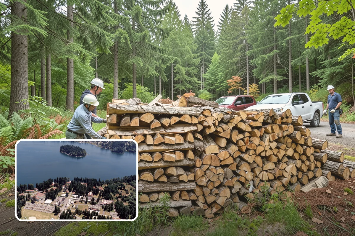 Firewood Management Services in Lakewood, Pierce County, WA - Complete, end-to-end firewood handling