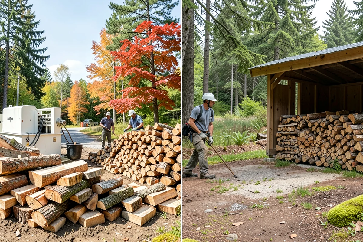 Firewood Management Services in Lakewood, Pierce County, WA - Assess your usage, storage, and service preferences