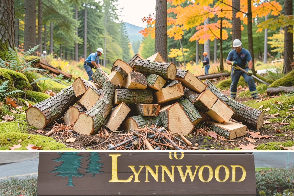 Firewood Management Services in Lynnwood, Snohomish County, WA - Set up ahead of fall so your full-service supply is managed before the winter heating season.