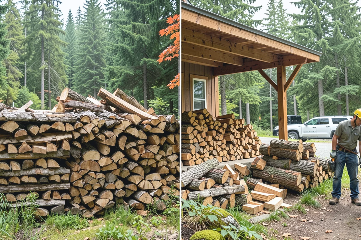 Firewood Management Services in Marysville, Snohomish County, WA - Assess your usage, storage, and service preferences