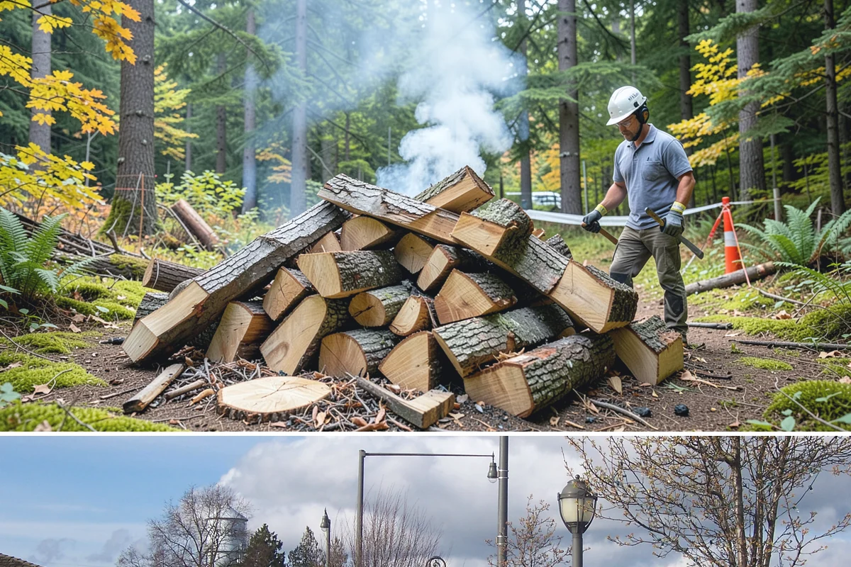 Firewood Management Services in Marysville, Snohomish County, WA - Set up ahead of fall so your full-service supply is managed before the winter heating season.