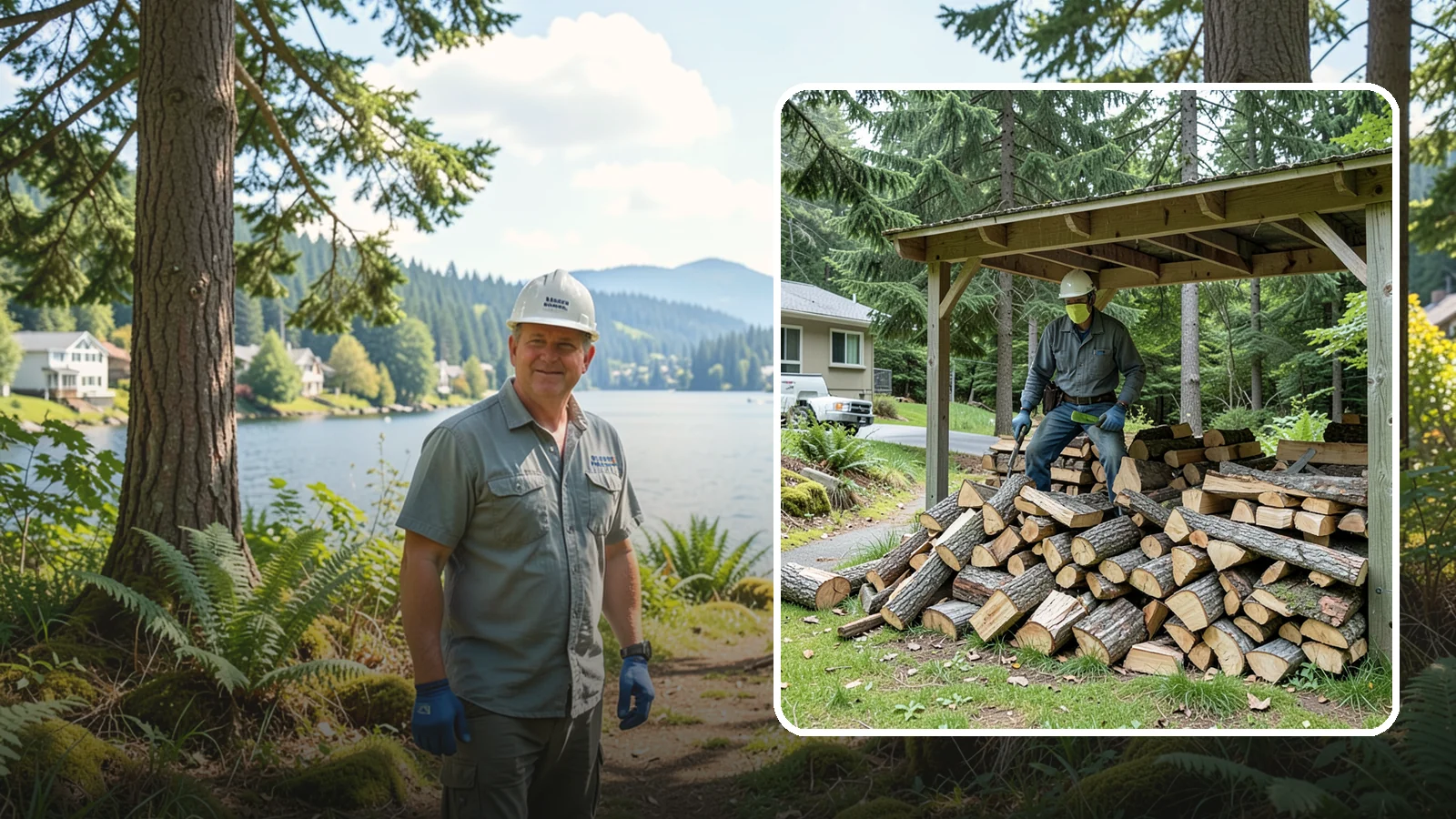 Firewood Management Services in Milton, King County, WA - Our firewood management services handle the whole cycle of supply, stacking, storage, and replenishment so you never have to...