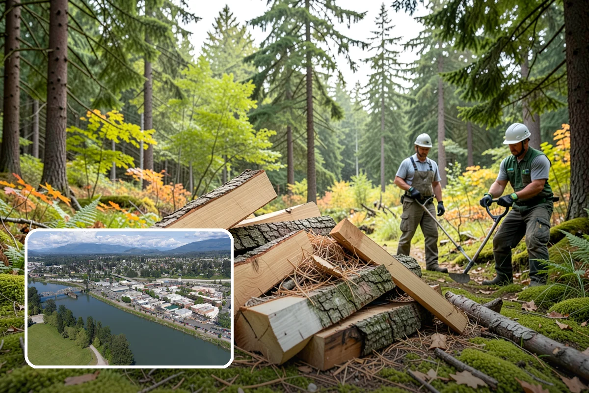 Firewood Management Services in Mount Vernon, Skagit County, WA - Complete, end-to-end firewood handling