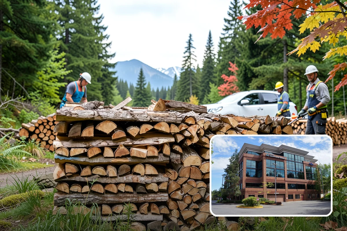 Firewood Management Services in Mountlake Terrace, Snohomish County, WA - Complete, end-to-end firewood handling