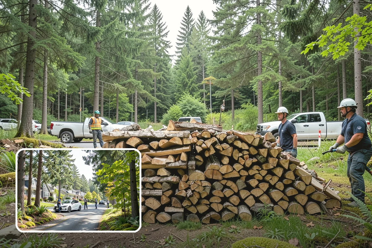 Firewood Management Services in Normandy Park, King County, WA - Complete, end-to-end firewood handling
