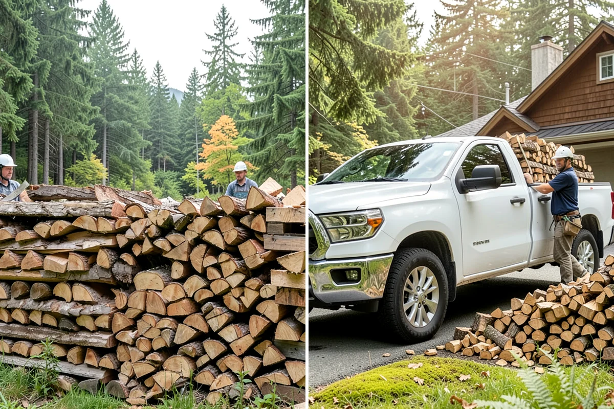 Firewood Management Services in Normandy Park, King County, WA - Assess your usage, storage, and service preferences