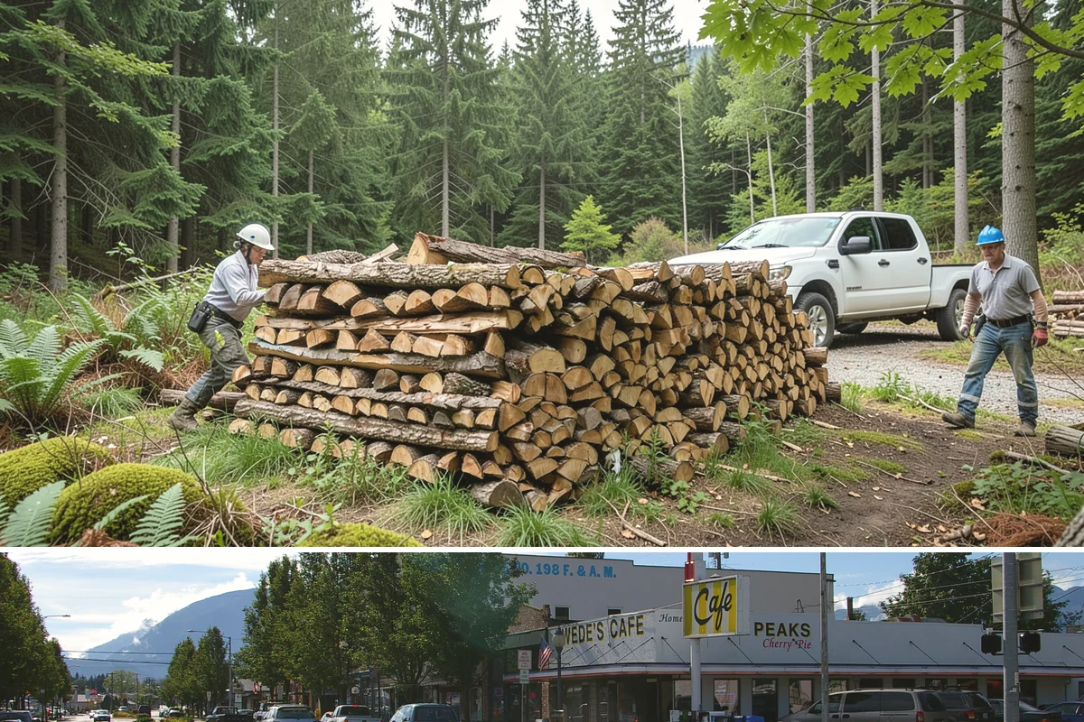 Firewood Management Services in North Bend, King County, WA - Set up ahead of fall so your full-service supply is managed before the winter heating season.
