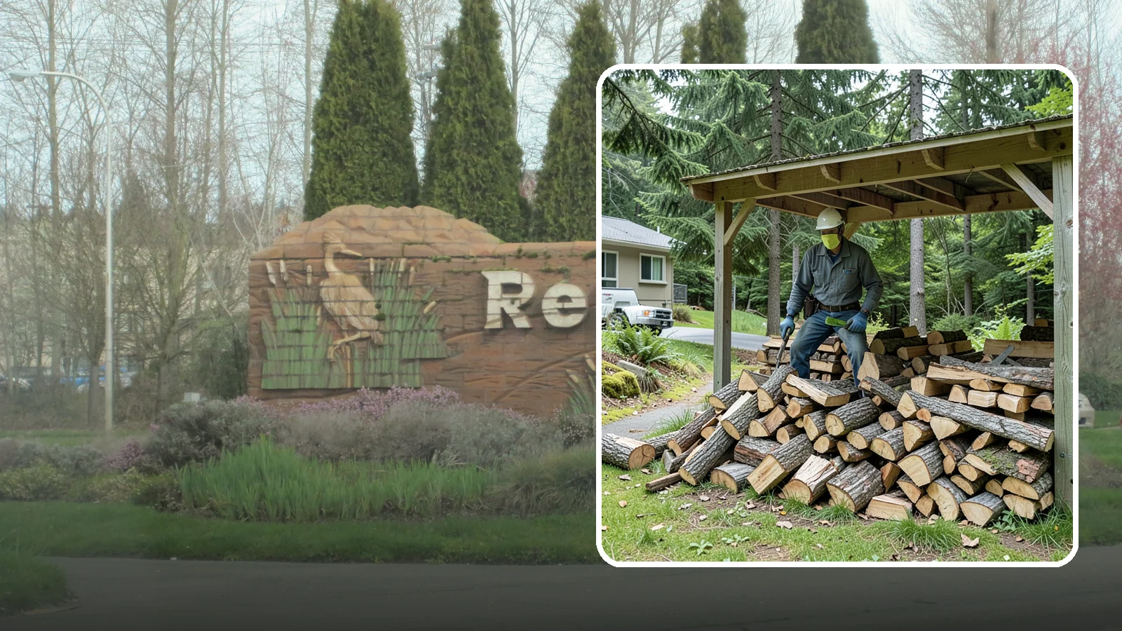 Firewood Management Services in Renton, King County, WA - Our firewood management services handle the whole cycle of supply, stacking, storage, and replenishment so you never have to...
