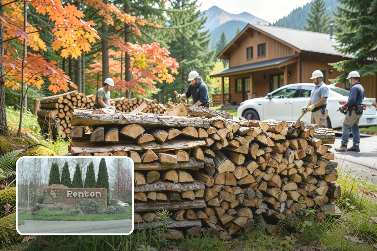 Firewood Management Services in Renton, King County, WA - Complete, end-to-end firewood handling