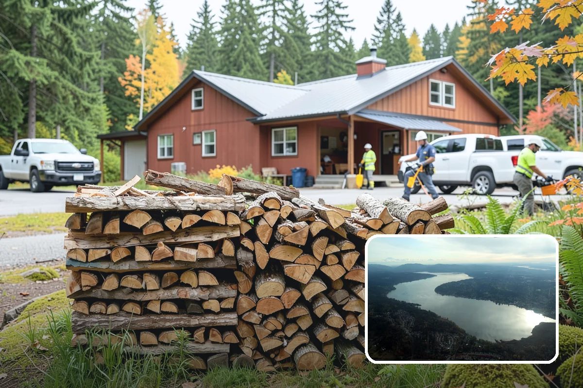 Firewood Management Services in Sammamish, King County, WA - Complete, end-to-end firewood handling