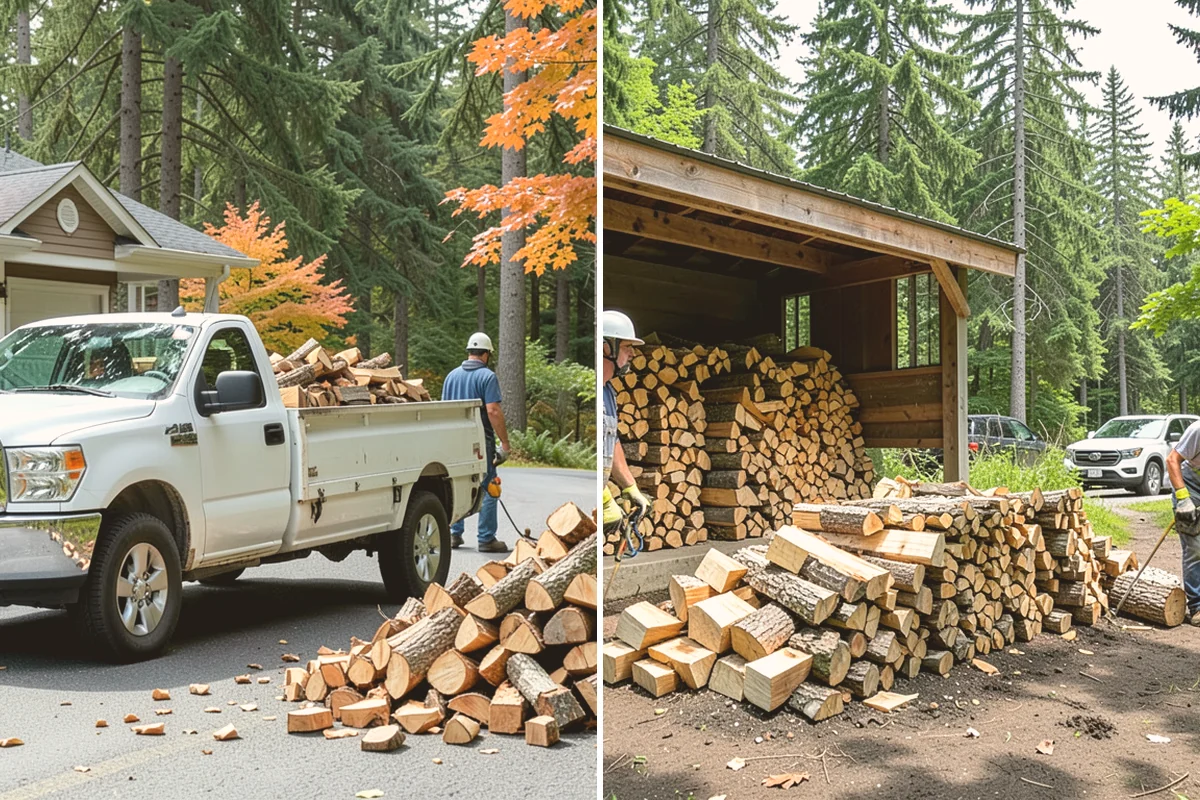 Firewood Management Services in Sammamish, King County, WA - Assess your usage, storage, and service preferences
