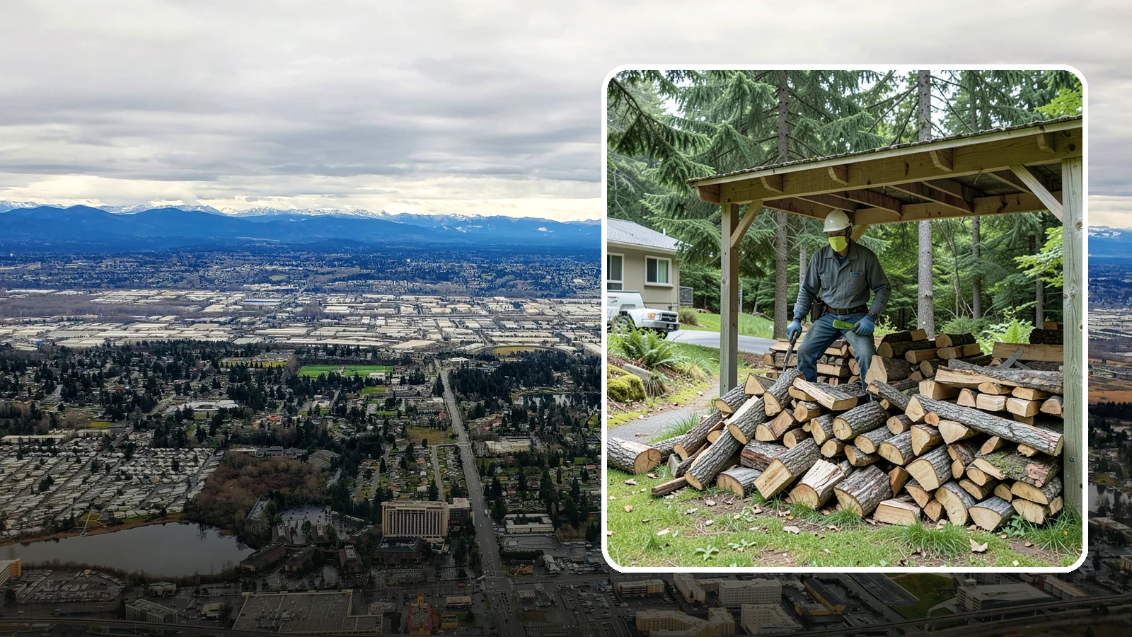 Firewood Management Services in SeaTac, King County, WA - Our firewood management services handle the whole cycle of supply, stacking, storage, and replenishment so you never have to...