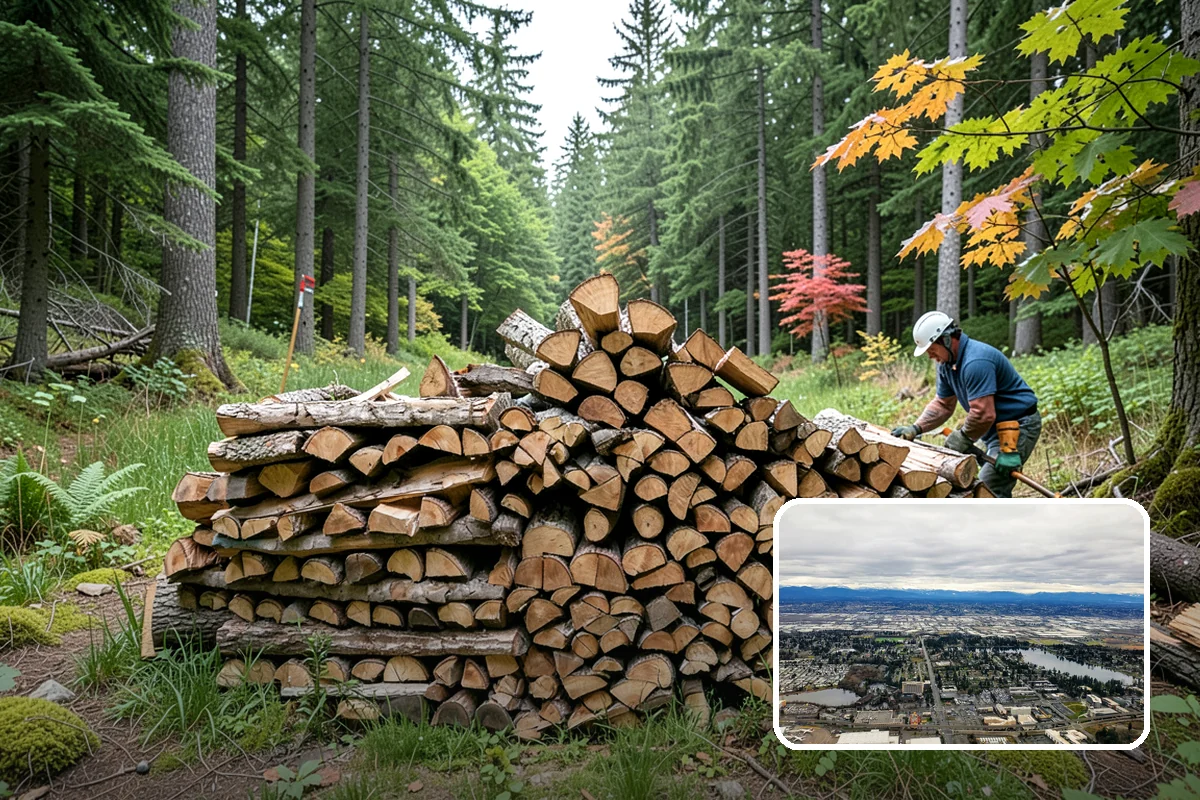 Firewood Management Services in SeaTac, King County, WA - Complete, end-to-end firewood handling