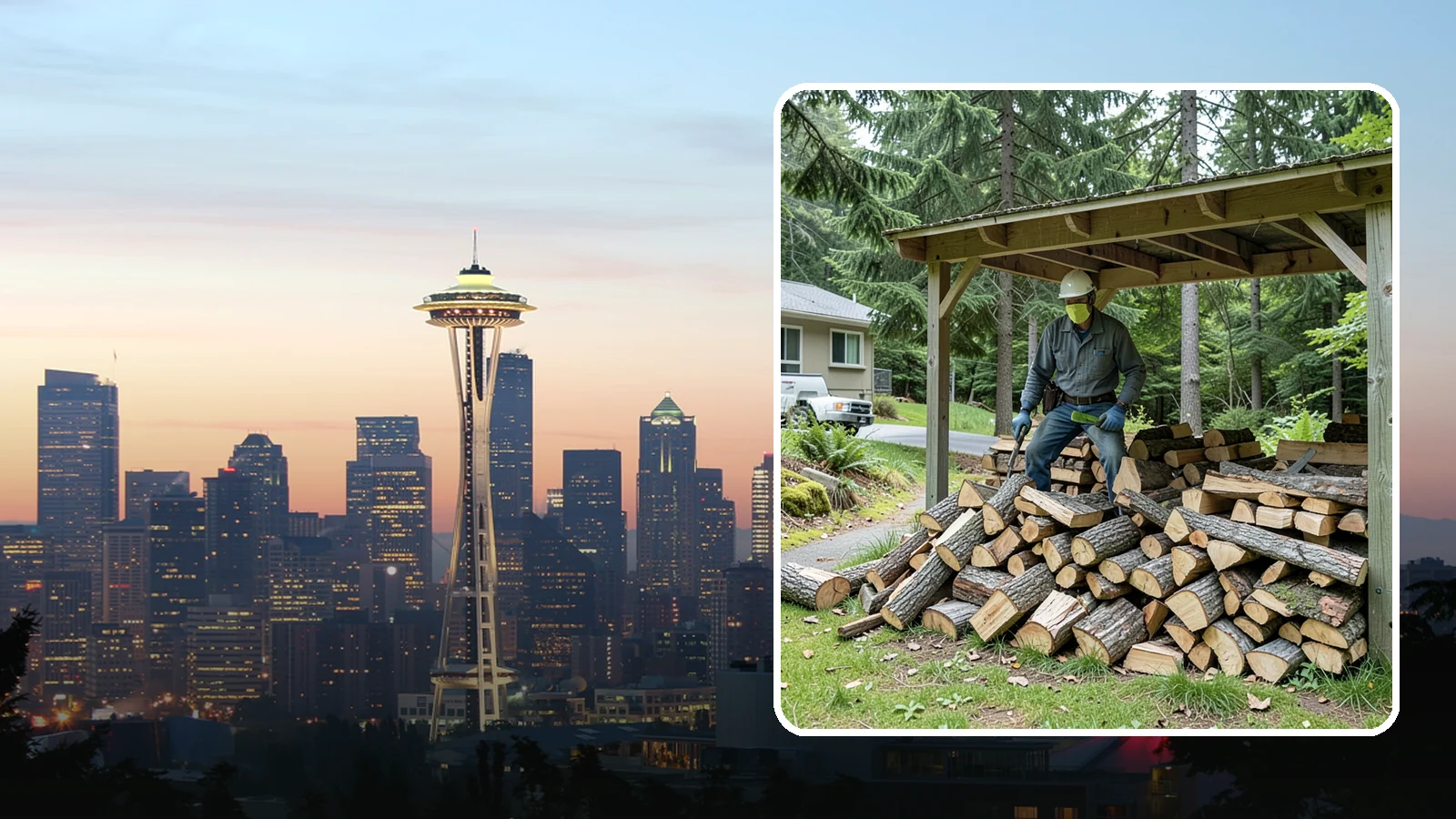 Firewood Management Services in Seattle, King County, WA - Our firewood management services handle the whole cycle of supply, stacking, storage, and replenishment so you never have to...