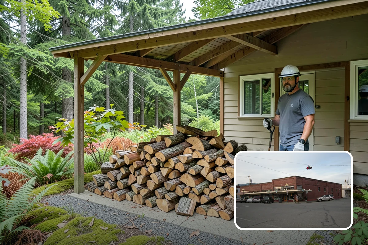 Firewood Management Services in Sedro-Woolley, Skagit County, WA - Complete, end-to-end firewood handling