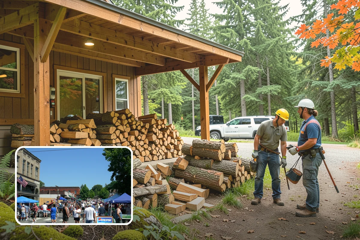 Firewood Management Services in Snohomish, Snohomish County, WA - Complete, end-to-end firewood handling