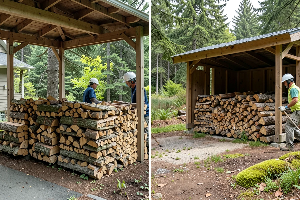 Firewood Management Services in Snoqualmie, King County, WA - Assess your usage, storage, and service preferences