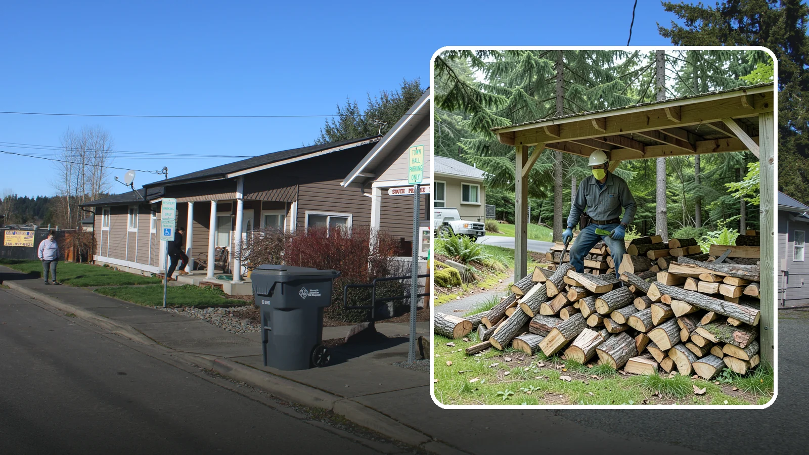 Firewood Management Services in South Prairie, Pierce County, WA - Our firewood management services handle the whole cycle of supply, stacking, storage, and replenishment so you never have to...