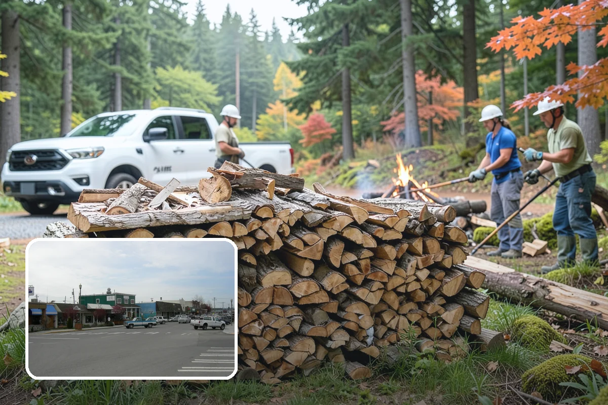 Firewood Management Services in Stanwood, Snohomish County, WA - Complete, end-to-end firewood handling
