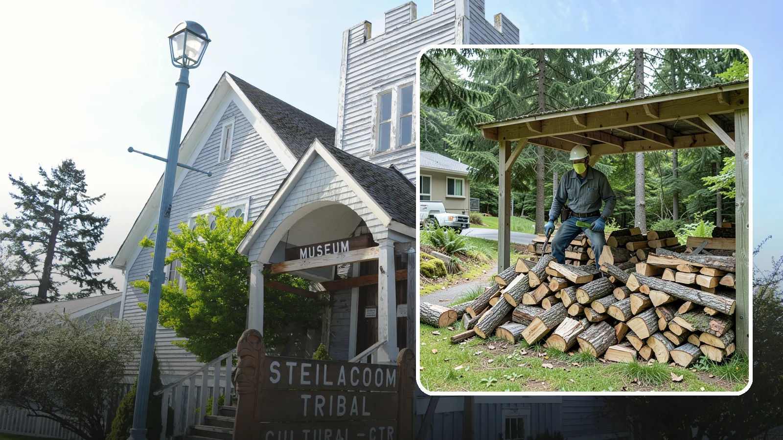 Firewood Management Services in Steilacoom, Pierce County, WA - Our firewood management services handle the whole cycle of supply, stacking, storage, and replenishment so you never have to...