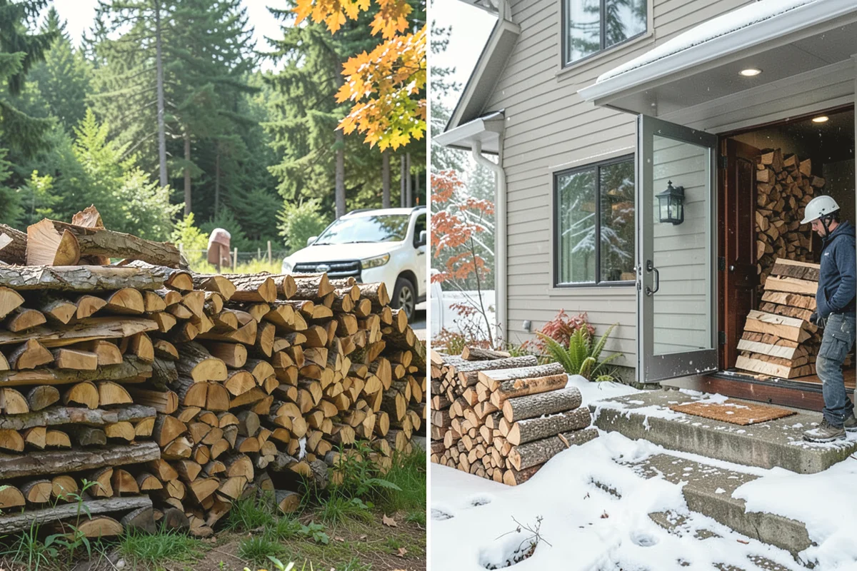 Firewood Management Services in Tacoma, Pierce County, WA - Assess your usage, storage, and service preferences