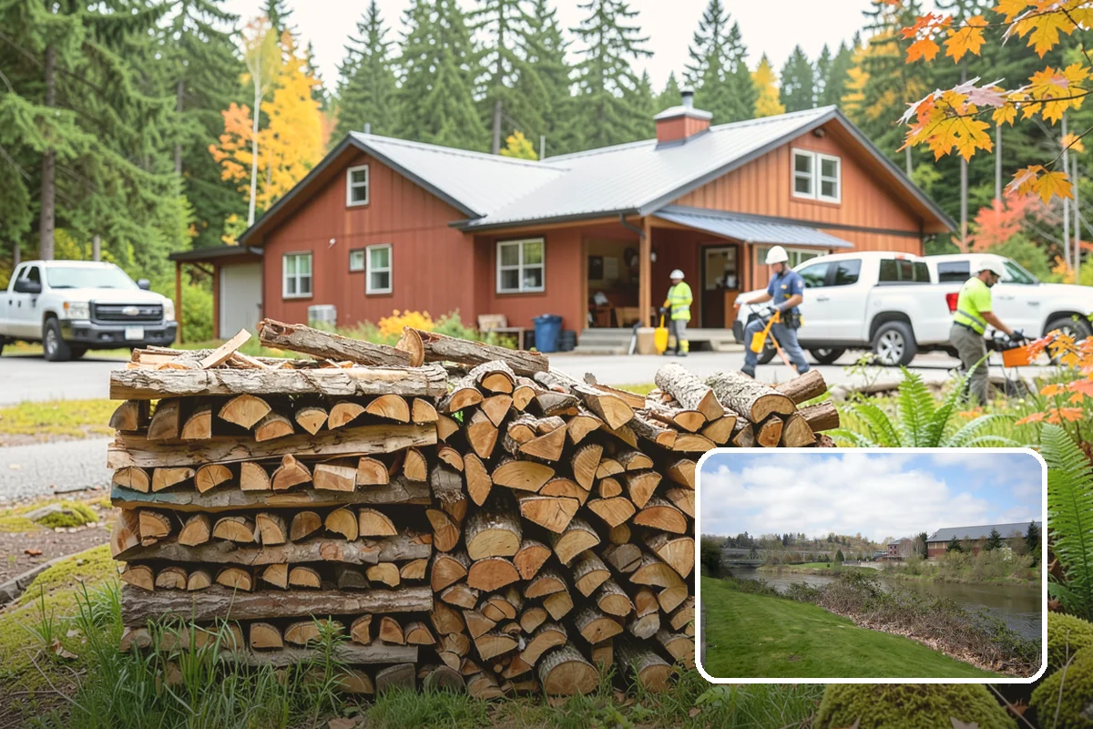 Firewood Management Services in Tukwila, King County, WA - Complete, end-to-end firewood handling