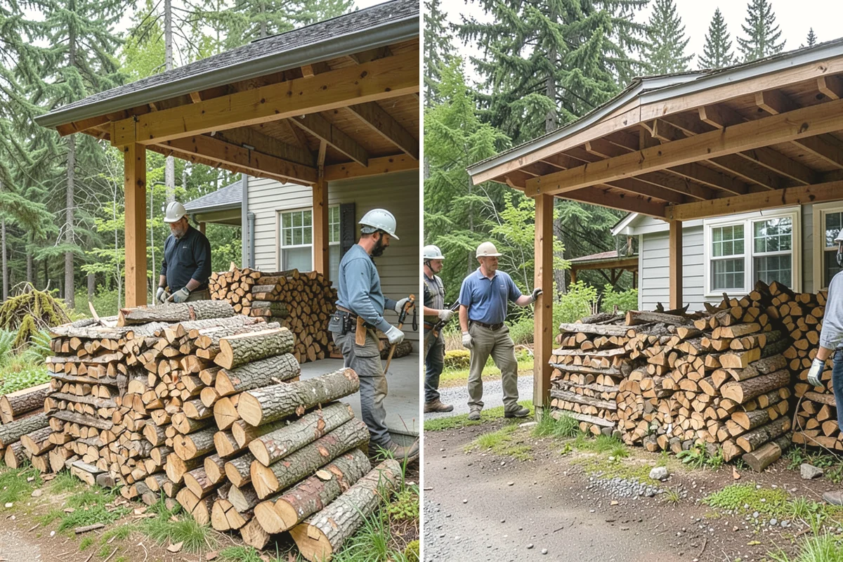 Firewood Management Services in Tukwila, King County, WA - Assess your usage, storage, and service preferences