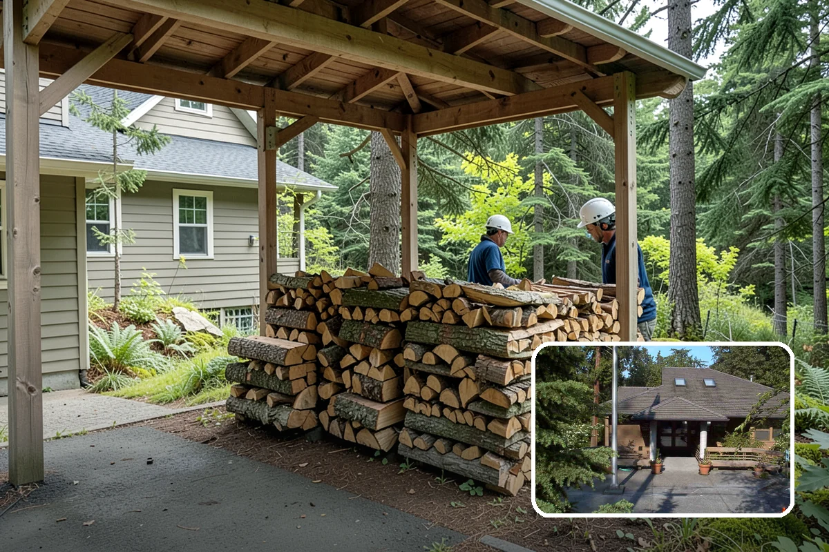 Firewood Management Services in Yarrow Point, King County, WA - Complete, end-to-end firewood handling