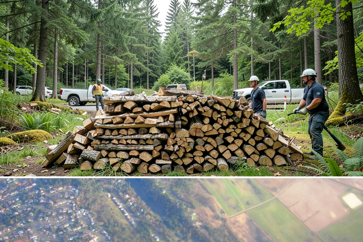 Firewood Moisture Testing in Algona, King County, WA - Especially valuable in fall when you want to confirm your supply is dry before the heating season.